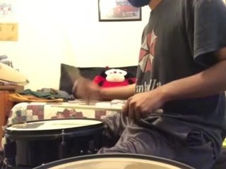 parents moaning in the other room while i'm playing drums 49