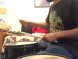 parents moaning in the other room while i'm playing drums 51