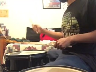 parents moaning in the other room while i'm playing drums 51