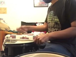 parents moaning in the other room while i'm playing drums 51