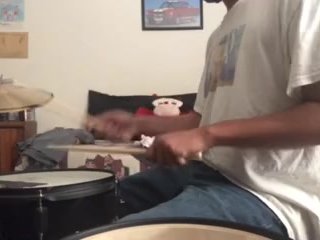 parents moaning in the other room while i'm playing drums 54