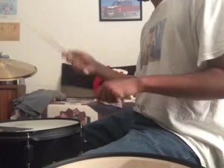 parents moaning in the other room while i'm playing drums 54