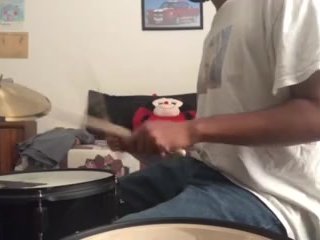 parents moaning in the other room while i'm playing drums 54