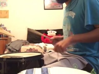 parents moaning in the other room while i'm playing drums 55