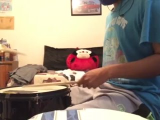 parents moaning in the other room while i'm playing drums 55