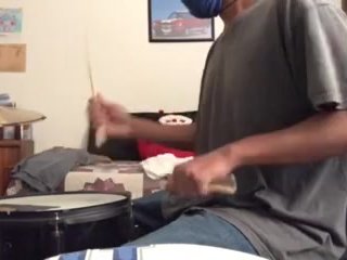 parents moaning in the other room while i'm playing drums 56