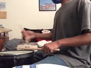 parents moaning in the other room while i'm playing drums 56