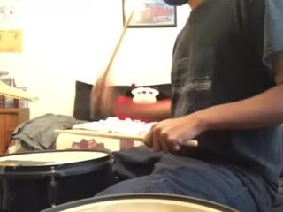 parents moaning in the other room while i'm playing drums 57