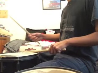 parents moaning in the other room while i'm playing drums 57