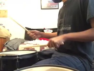 parents moaning in the other room while i'm playing drums 57