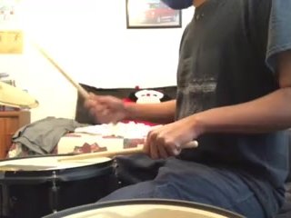 parents moaning in the other room while i'm playing drums 57