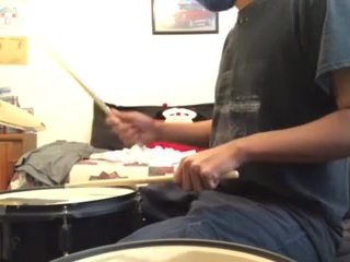 parents moaning in the other room while i'm playing drums 57