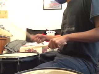 parents moaning in the other room while i'm playing drums 57