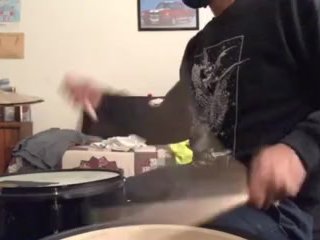 parents moaning in the other room while i'm playing drums 58