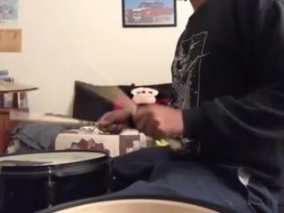 parents moaning in the other room while i'm playing drums 58