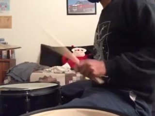 parents moaning in the other room while i'm playing drums 58