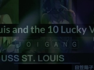 [Voiced Hentai JOI Trailer] St. Louis and the 10 Lucky Virgins [Gangbang, Femdom, Multiple Endings]