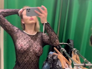 see through tops try on haul sexy haul
