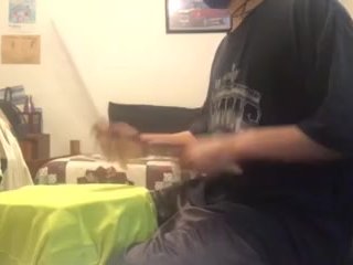 parents moaning in the other room while i'm playing drums 24