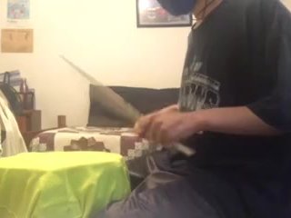 parents moaning in the other room while i'm playing drums 24