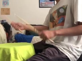 parents moaning in the other room while i'm playing drums 29