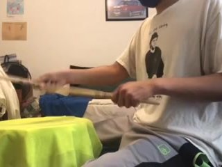 parents moaning in the other room while i'm playing drums 30