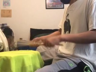 parents moaning in the other room while i'm playing drums 30