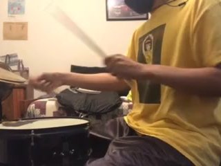 parents moaning in the other room while i'm playing drums 32