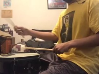 parents moaning in the other room while i'm playing drums 32