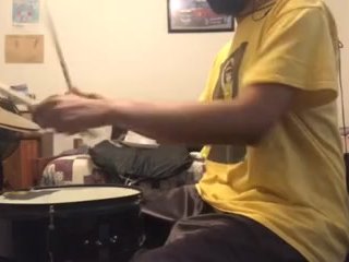 parents moaning in the other room while i'm playing drums 32