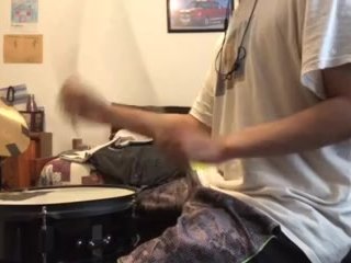 parents moaning in the other room while i'm playing drums 34