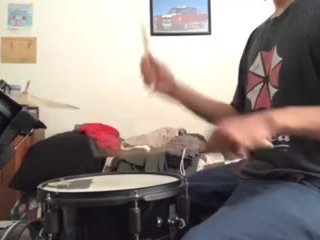 parents moaning in the other room while i'm playing drums 35