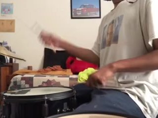 parents moaning in the other room while i'm playing drums 43