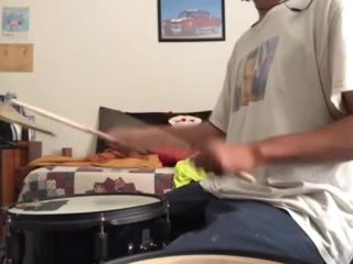 parents moaning in the other room while i'm playing drums 43