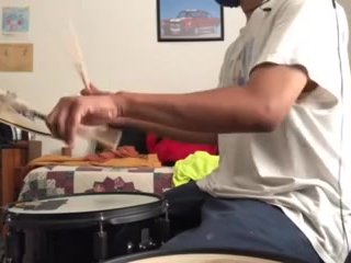 parents moaning in the other room while i'm playing drums 43