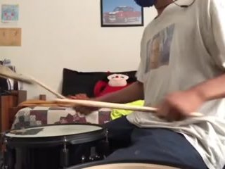 parents moaning in the other room while i'm playing drums 43