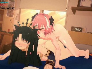 RIN FUCKED BY ASTOLFO AFTER MC DONALDS AND GETTING CREAMPIE | FATE CREAMPIE ANIMATION