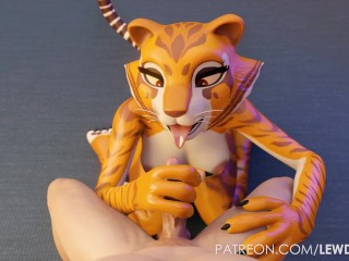 Tigress Gym Fun Yiff