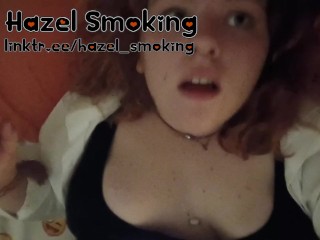 I get fucked while smoking non stop