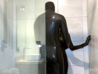 Shower after recording with Gloomy Babe - Alex Latex