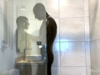 Shower after recording with Gloomy Babe - Alex Latex