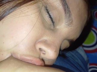 ASMR lactating with Andrea