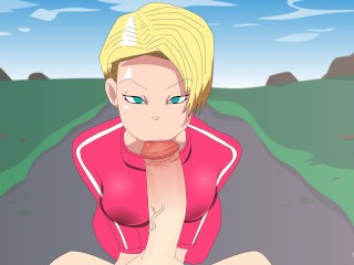 BULMA FUTA COCK x C18! DragonBall parody