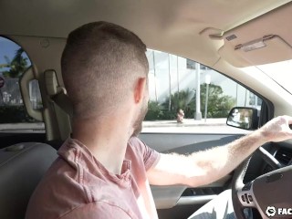 Mackenzie Takes Home Rideshare Cocks To Get Double Teamed