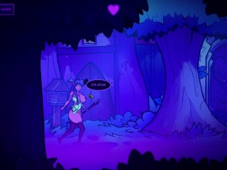 Tales of the Moon Mysterious castle with a furry Werewolf and an evil witch