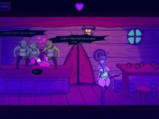 Tales of the Moon Mysterious castle with a furry Werewolf and an evil witch