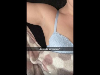 Sexting with a randome Fan on SnapChat