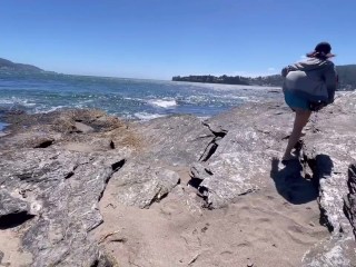 Chilena hace un oral profundo en la playa (xxx rec) - Blog Porno HD