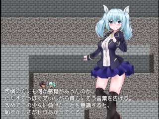 【アルフィミアの塔②】小悪魔ちゃんのフェラチオで痴女責めされて、レベルドレインされてしまうM男★エロゲー