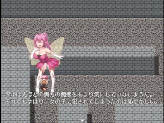 【アルフィミアの塔②】小悪魔ちゃんのフェラチオで痴女責めされて、レベルドレインされてしまうM男★エロゲー